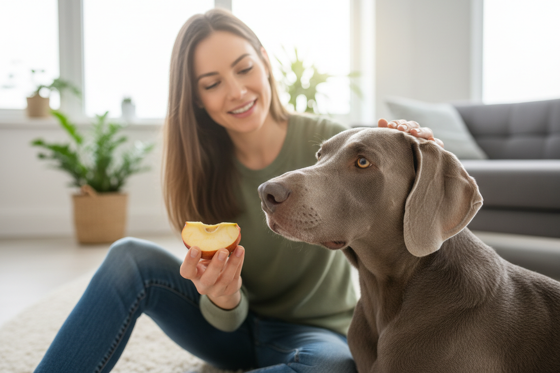 Five of the healthiest snacks for dogs.
