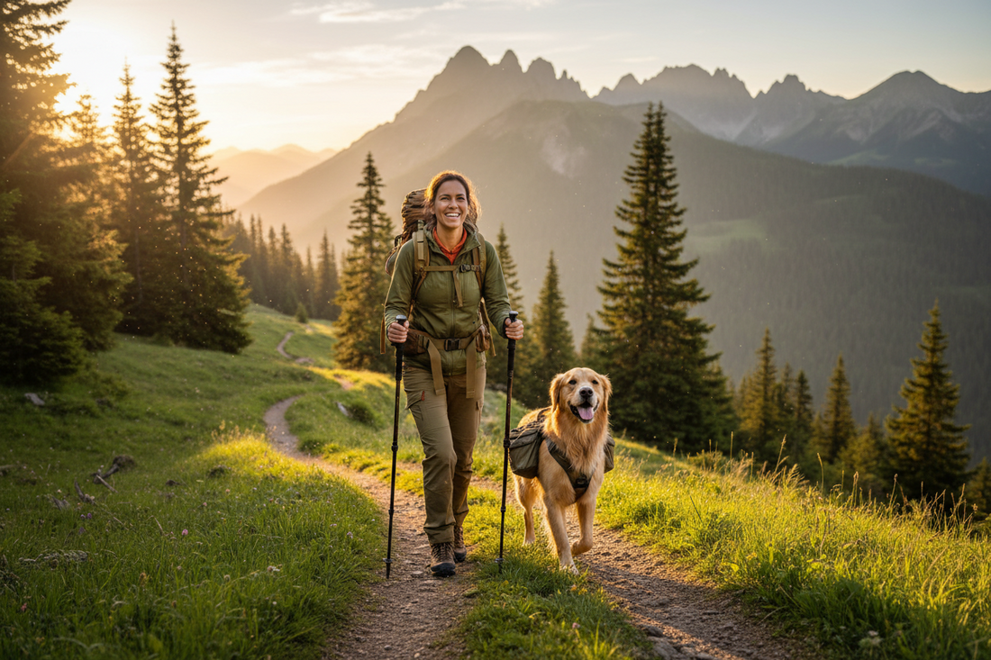 Hiking and Camping with Your Dog: Gear, Safety, and Trail Etiquette