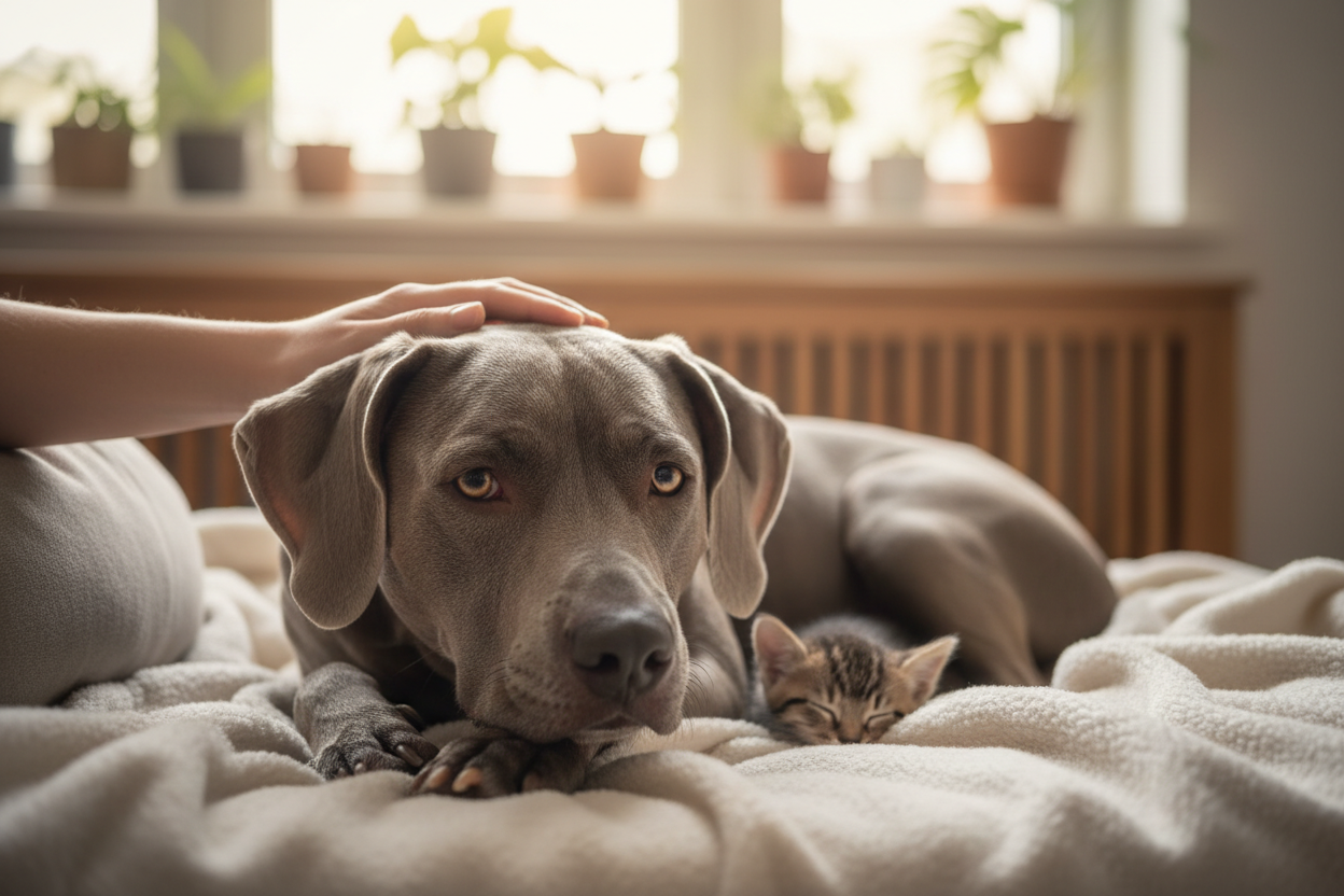 Pitbull-Weimaraner Mix
